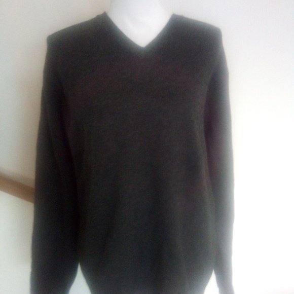 Gap charcoal grey/black 100% lambswool sweater - Picture 4 of 6